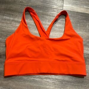 Greyson Women’s Golf Soleil Sports Bra  Size Small Orange